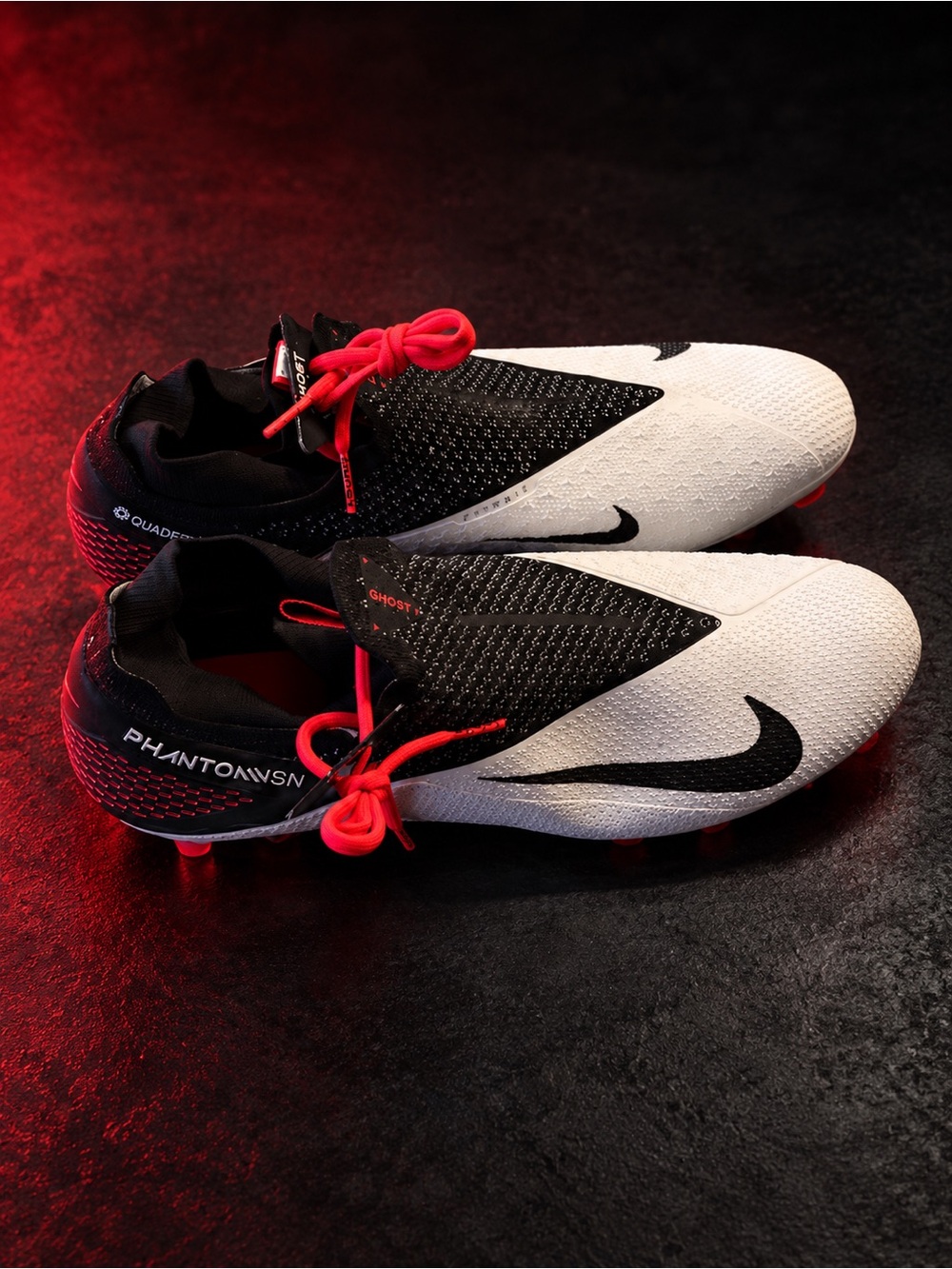 Nike Men’s Soccer Cleats — Black, White & Red - Picture 2 of 4